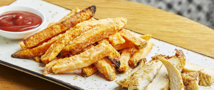 Chicken nuggets & Chips