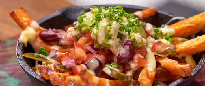 Mexican Loaded Sweet Potato Fries